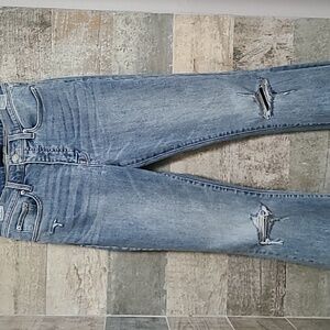 Lucky Brand Stevie High Rise, Wide Leg Jeans 8/29A